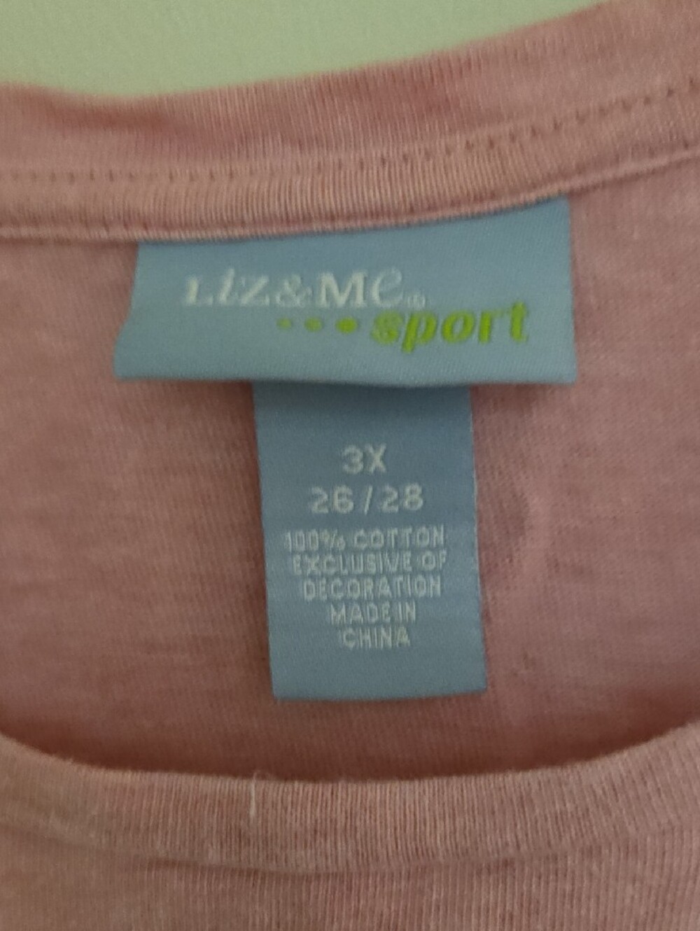 Liz & Me Pink Short-Sleeve Tee with Floral Graphic - Picture 4 of 5